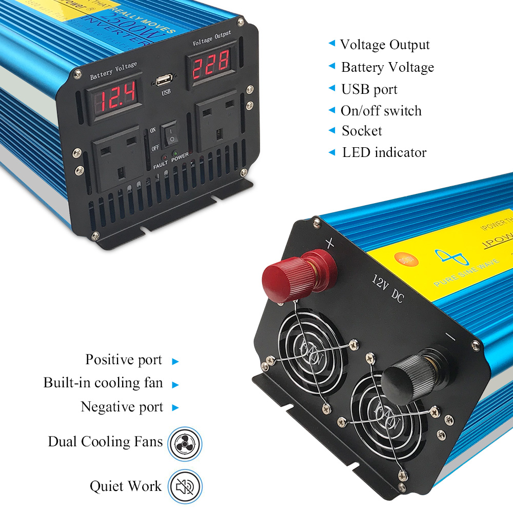 2026 Lvyuan Inwerter Sinusoida – Dc Power Supply 12V recenzja i cena