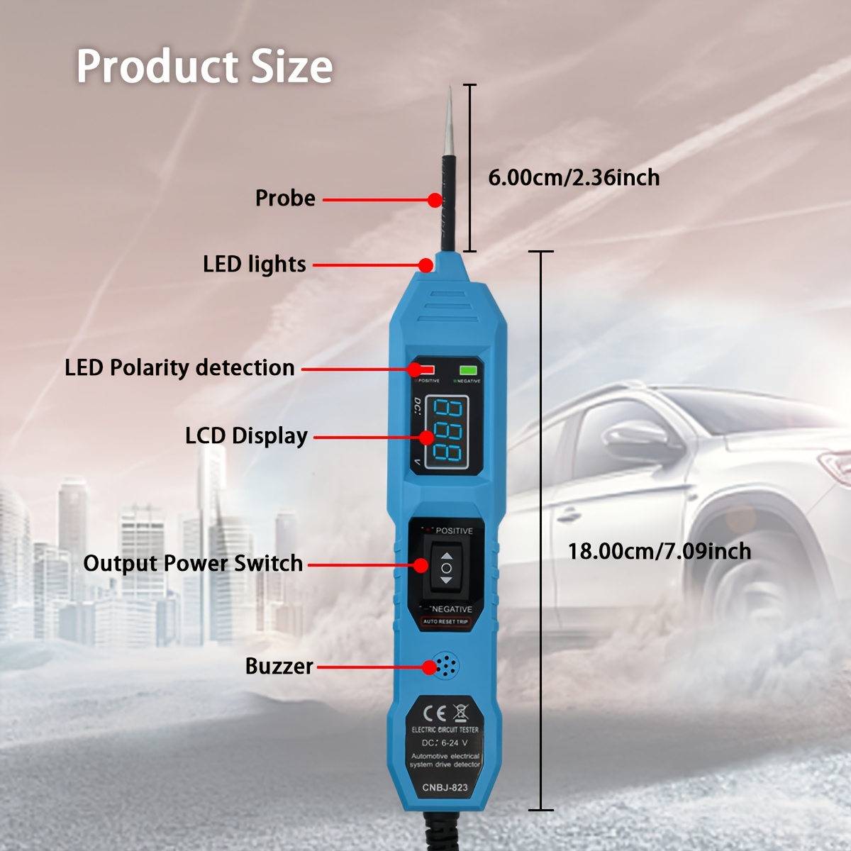 Tester obwodów zasilających 6V – Power Supply Tester recenzja i cena