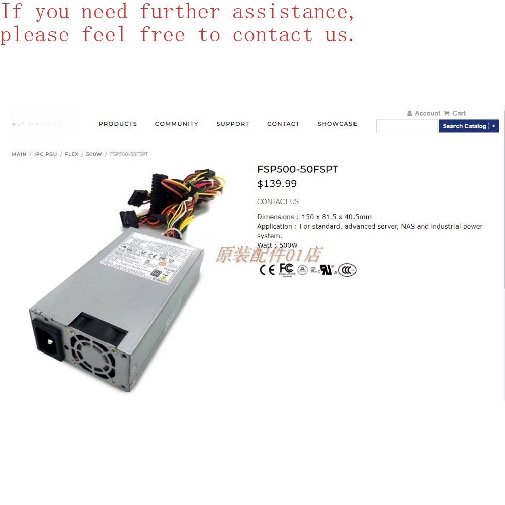 Zasilacz Quanhan FSP500-50FSPT – Power Supply 500W recenzja i cena